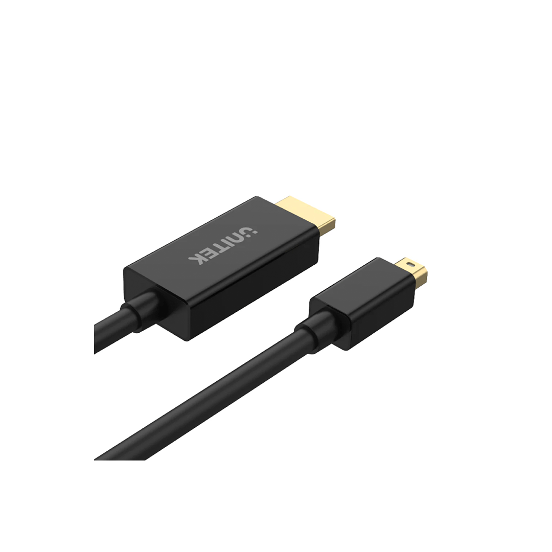 Unitek 4K 30Hz Mini DisplayPort to HDMI 1.4 Cable in Qatar Unitek 4K 30Hz Mini DisplayPort to HDMI 1.4 Cable in Qatar